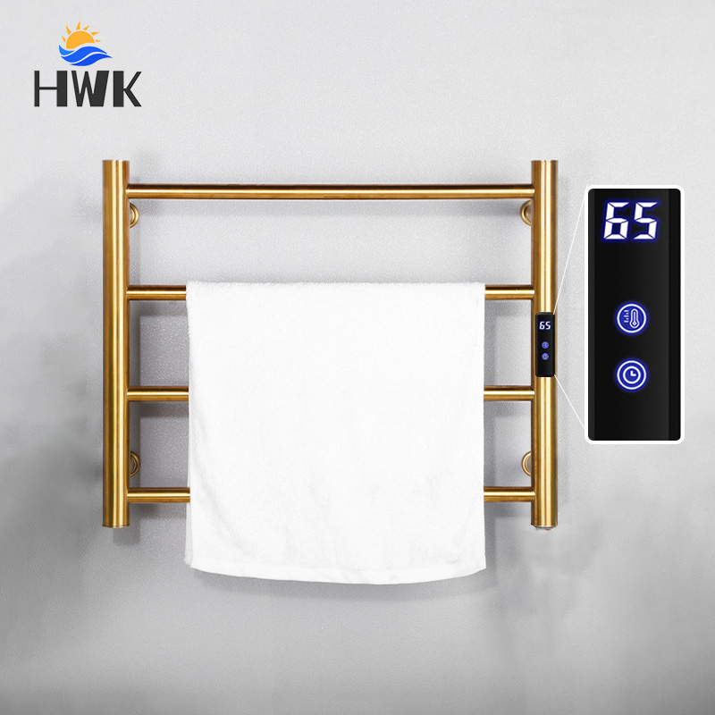 Towel Warmer Electric - Black/Chrome/Gold Electric Towel Rail.Smart Towel Warmer.Hidden/Exposed
