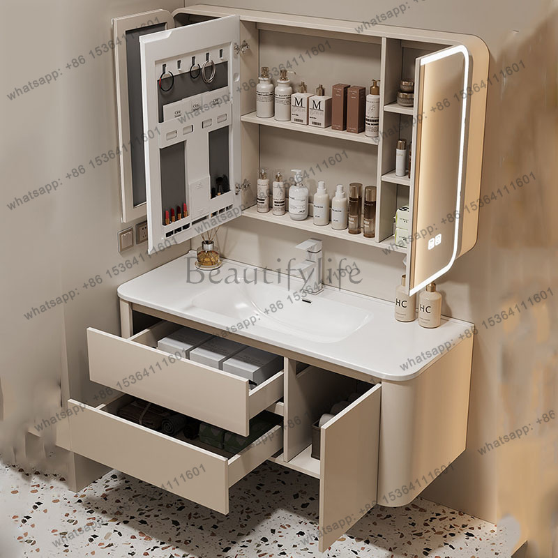 Home Bathroom Partition - LD Display Partitions Cupboard Organizer Storage
