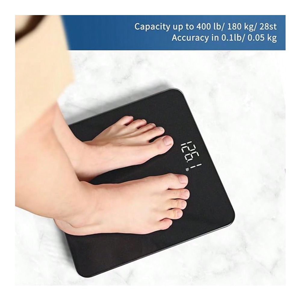Home Bathroom Glass - Hidden Screen Weight Scale, Precision Human