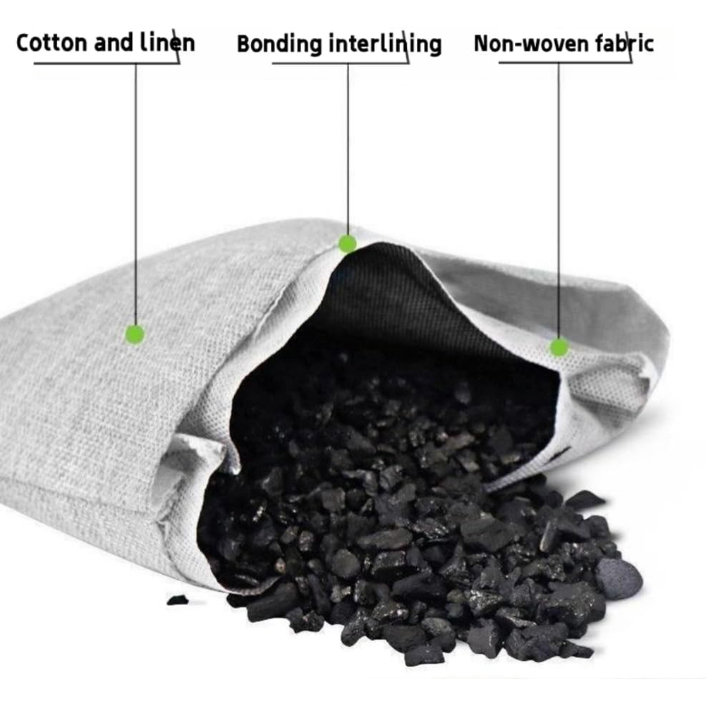 Home Bathroom Carpet - Bamboo Charcoal Air Purifying Bags 2x200g