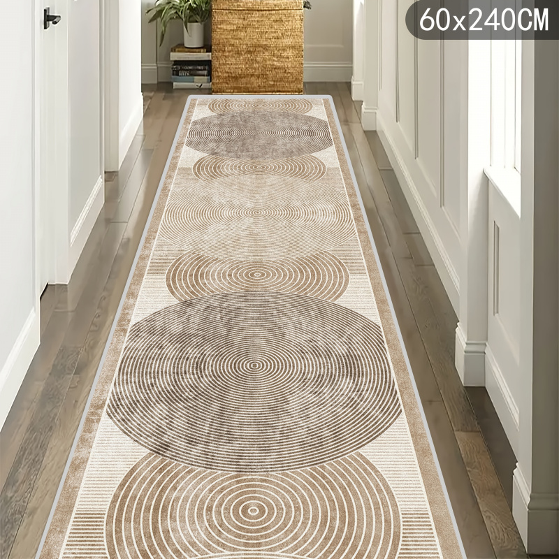 Home Bathroom Carpet - VIKAMA Minimalist Line Carpet, Durable And