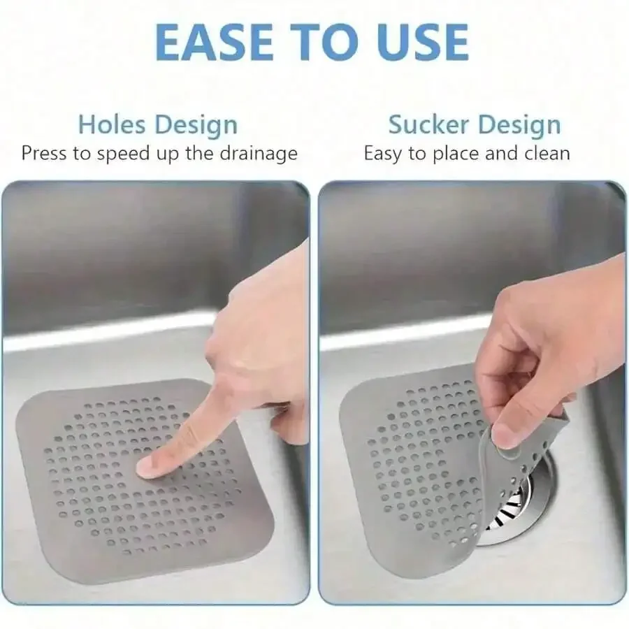 1/3pcs Silicone Hair Catcher,  - Drain Hair Catcher ulasan dan harga