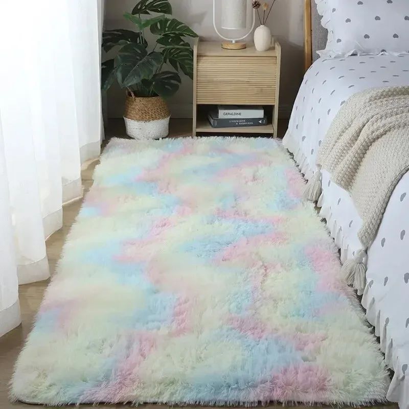 VIKAMA Non-slip Plush Fluffy R - Home Bathroom Carpet ulasan dan harga