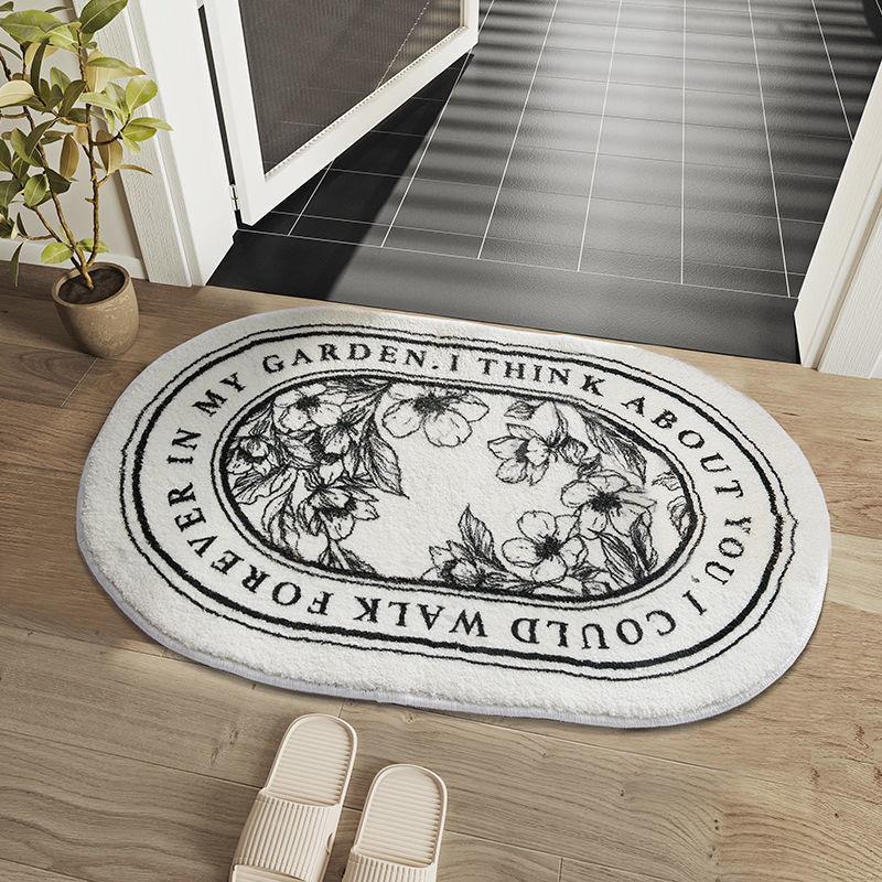 Bathroom Anti-Slip Mat Door Ma - Home Bathroom Carpet ulasan dan harga