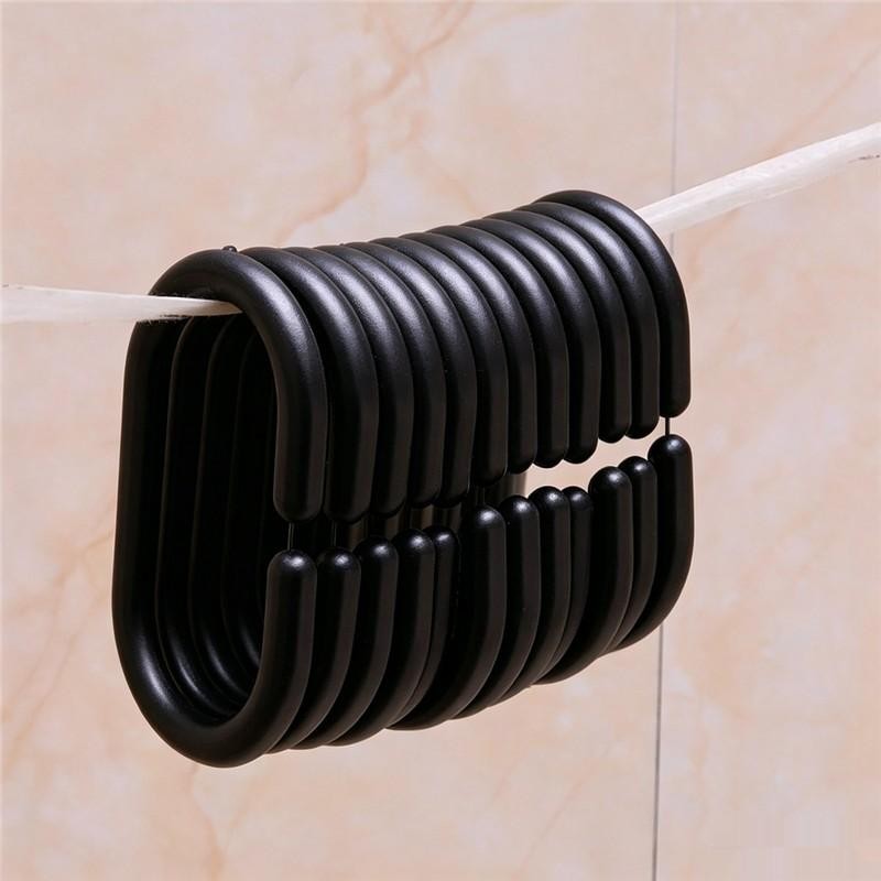 73 pcs Bathroom Drapery Rings  - Home Bathroom Partition ulasan dan harga