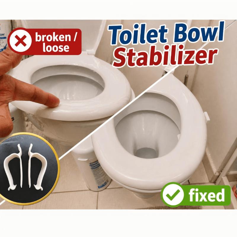Easy Install Toilet Seat Stabi - Home Bathroom Repair ulasan dan harga