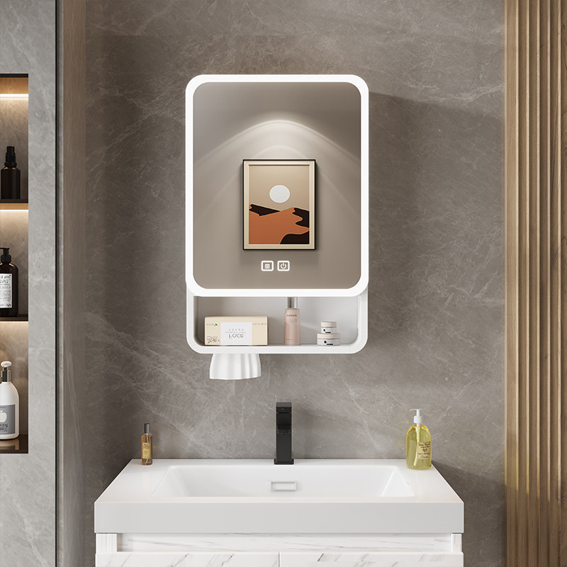 Organizer Mirror Bathroom Cabi - Home Bathroom Glass ulasan dan harga