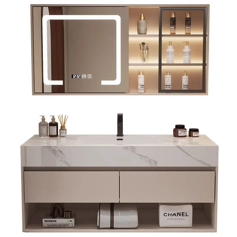 Modern Bathroom Vanity Slate C - Home Bathroom Vanity Combo ulasan dan harga