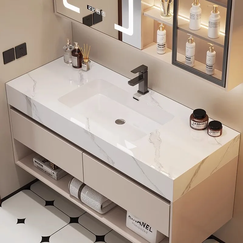 Modern Bathroom Vanity Slate C - Home Bathroom Vanity Combo ulasan dan harga