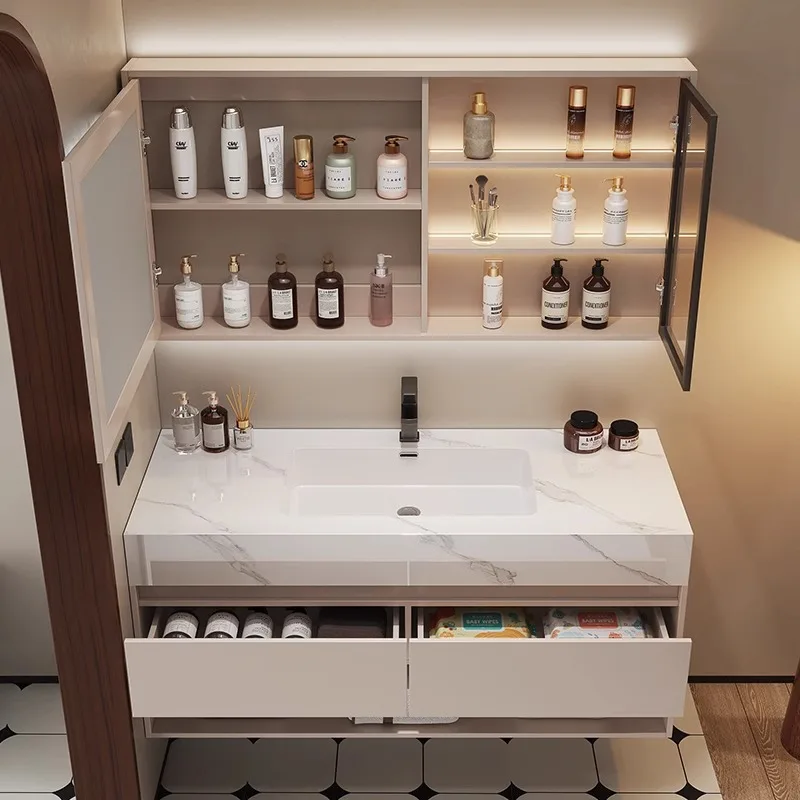 Modern Bathroom Vanity Slate C - Home Bathroom Vanity Combo ulasan dan harga