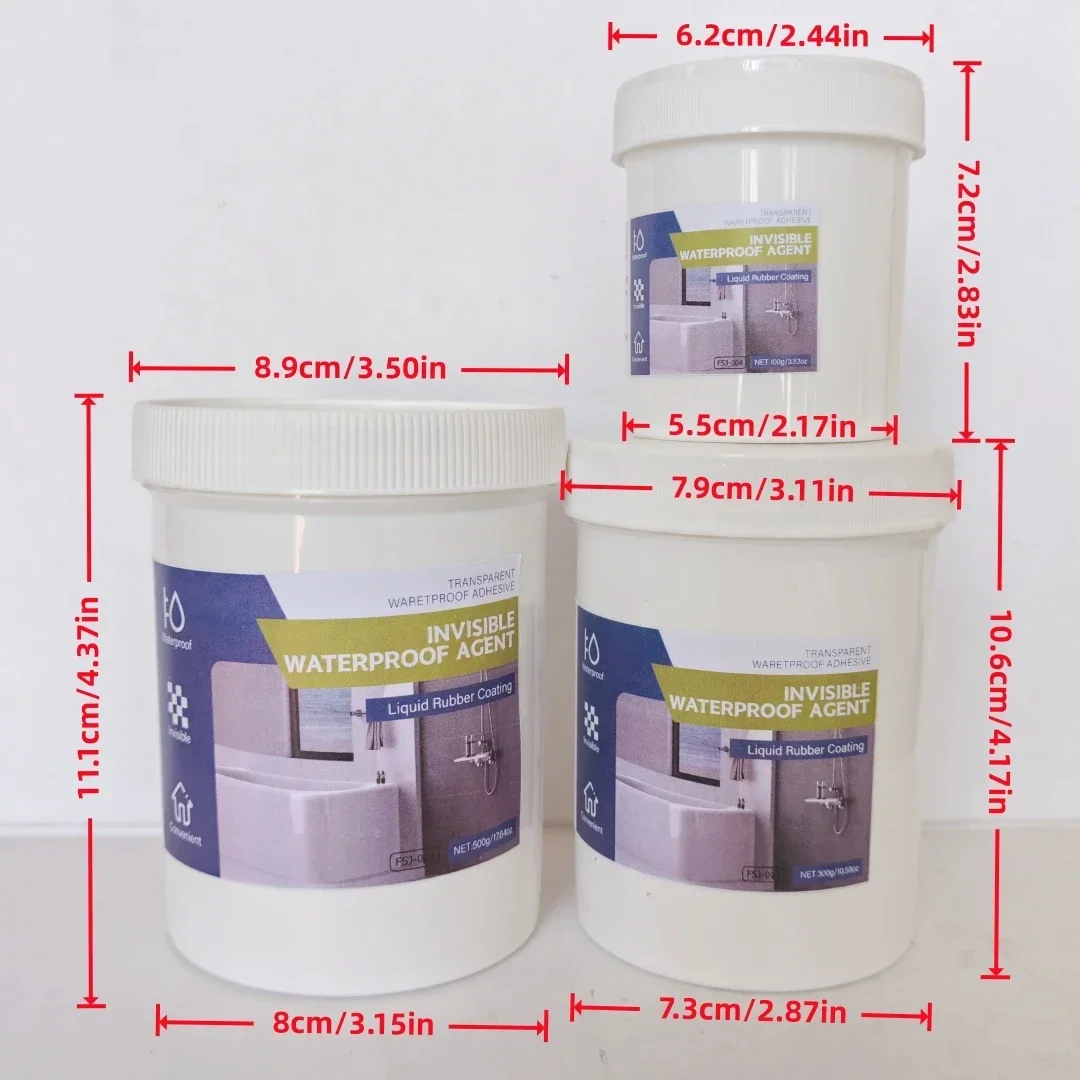 500g/300g/100g  Clear Waterpro - Home Bathroom Repair ulasan dan harga