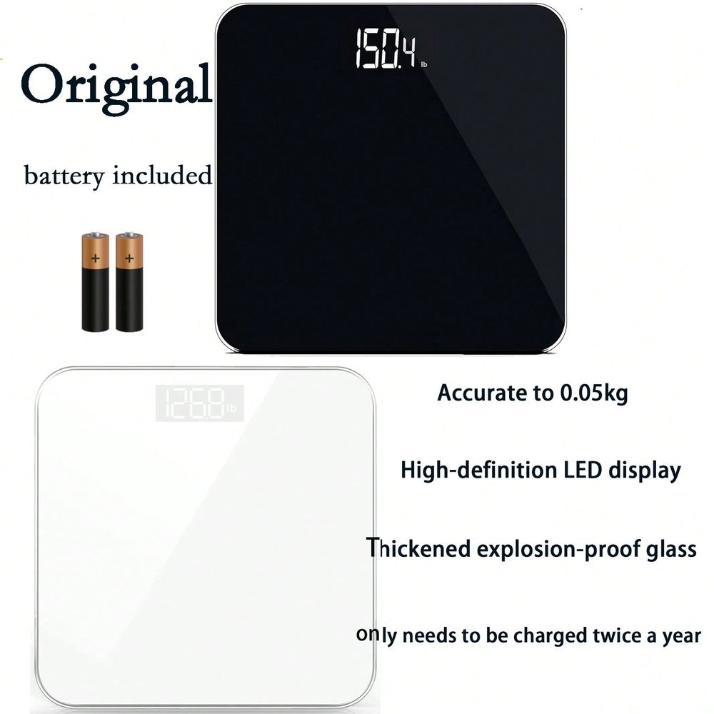 Hidden Screen Weight Scale, Pr - Home Bathroom Glass ulasan dan harga