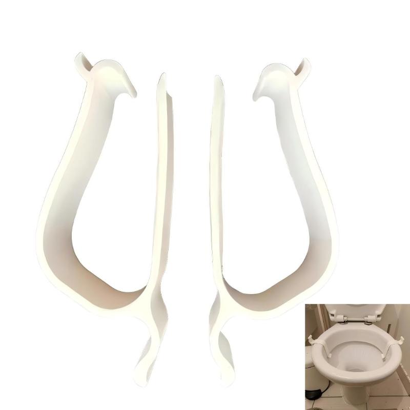 2Pcs Toilet Seat Stabilizer Ki - Home Bathroom Repair ulasan dan harga