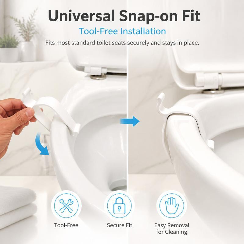 2Pcs Toilet Seat Stabilizer Ki - Home Bathroom Repair ulasan dan harga