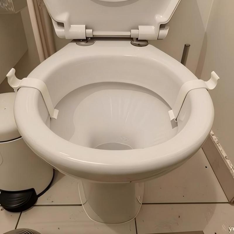 2Pcs Toilet Seat Stabilizer Ki - Home Bathroom Repair ulasan dan harga