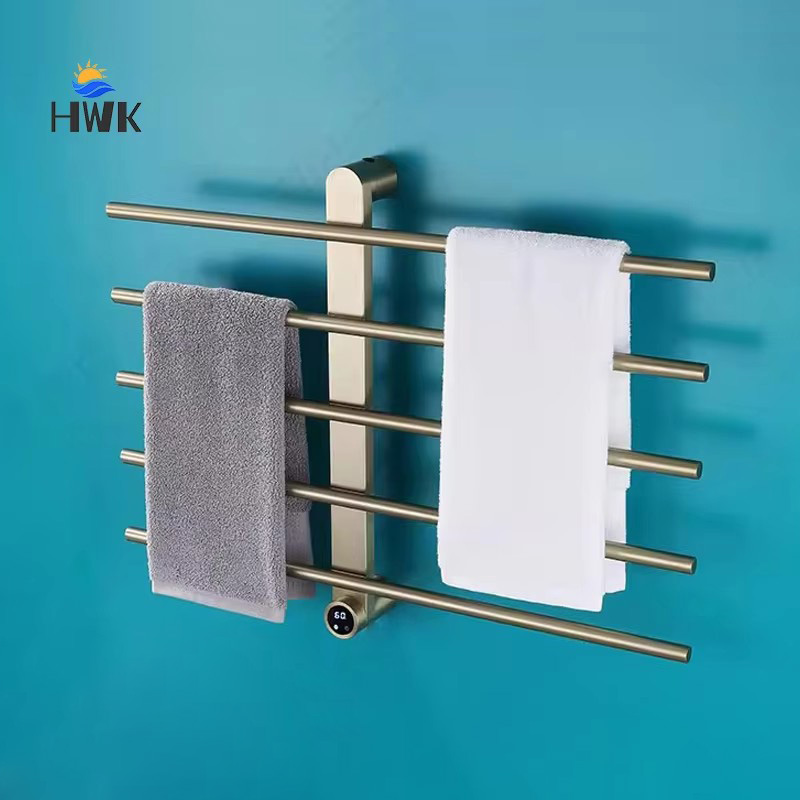 Bathroom Equipment Brushed Gol - Towel Warmer Electric ulasan dan harga