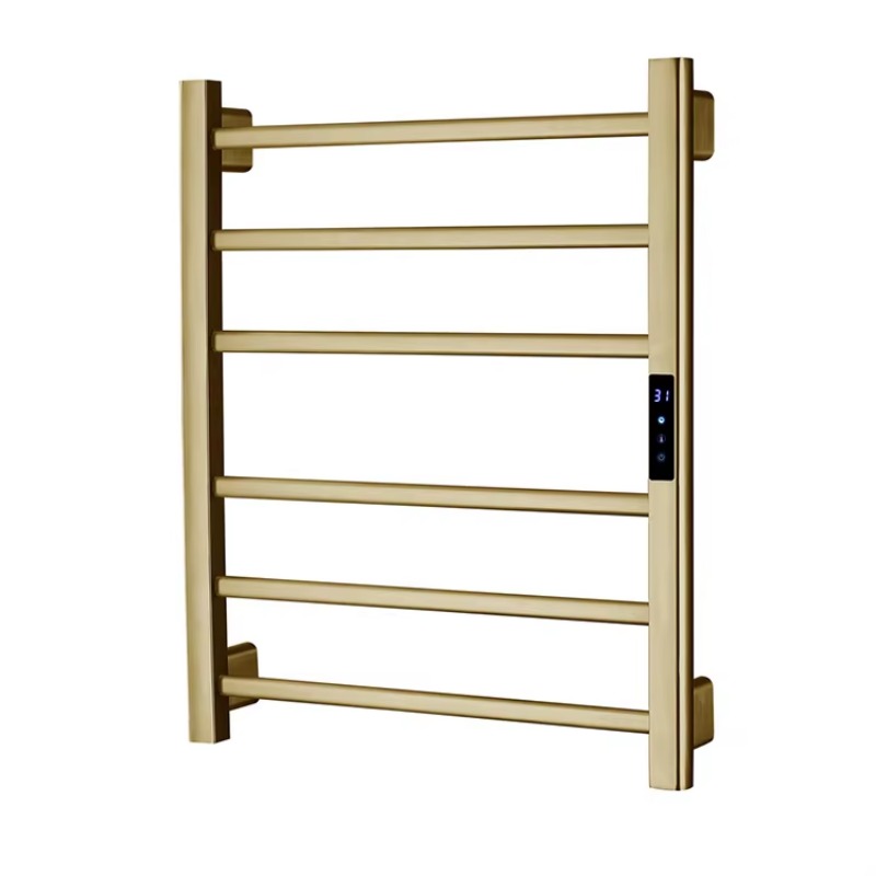 Black Gray Gold Brushed Bathro - Towel Warmer Electric ulasan dan harga