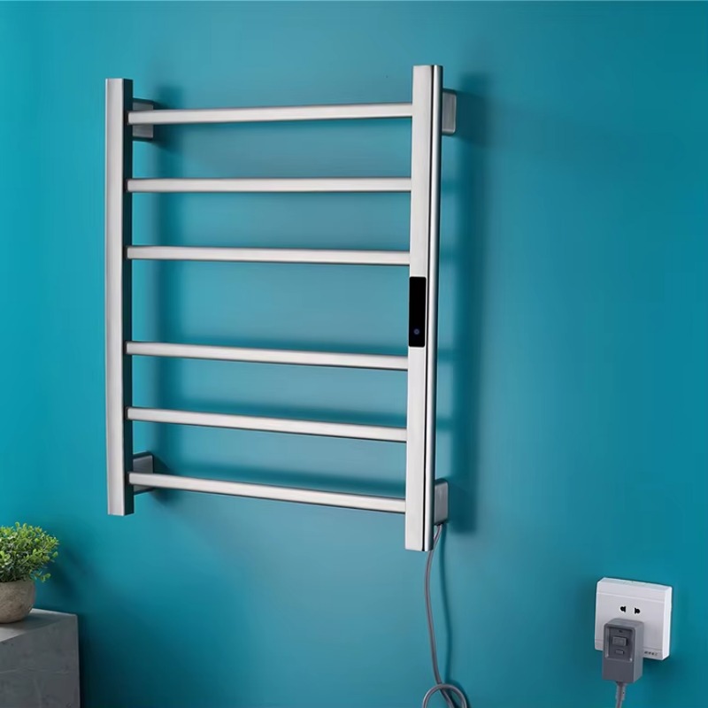 Black Gray Gold Brushed Bathro - Towel Warmer Electric ulasan dan harga