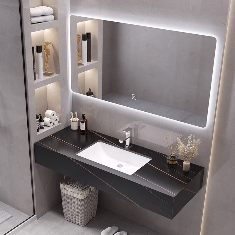Modern Display Bathroom Cabine - Home Bathroom Vanity Combo ulasan dan harga