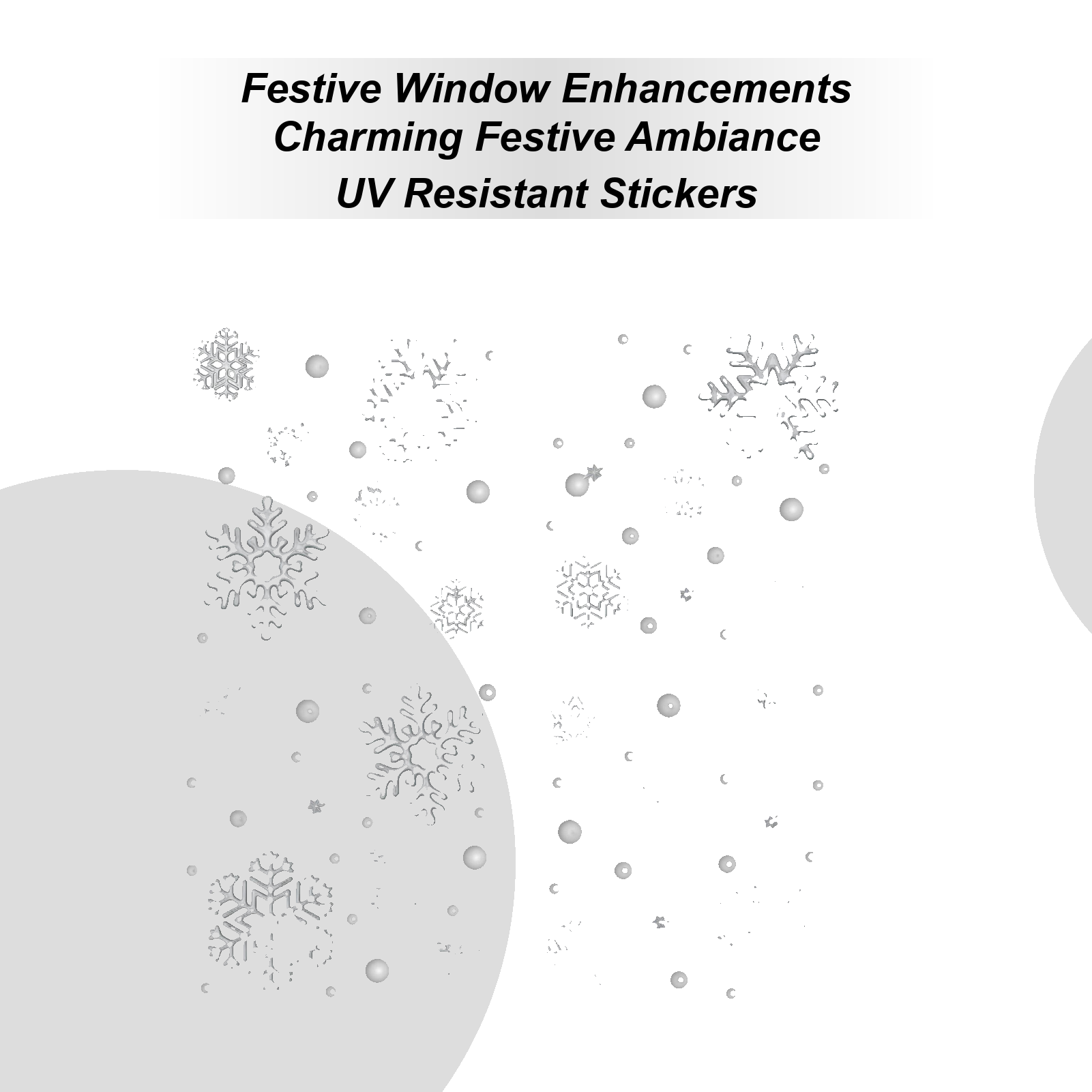 Holiday Window Clings Static R - Home Bathroom Glass ulasan dan harga