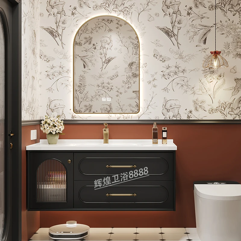French Luxury Bathroom Cabinet - Home Bathroom Vanity Combo ulasan dan harga