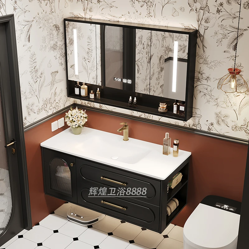 French Luxury Bathroom Cabinet - Home Bathroom Vanity Combo ulasan dan harga