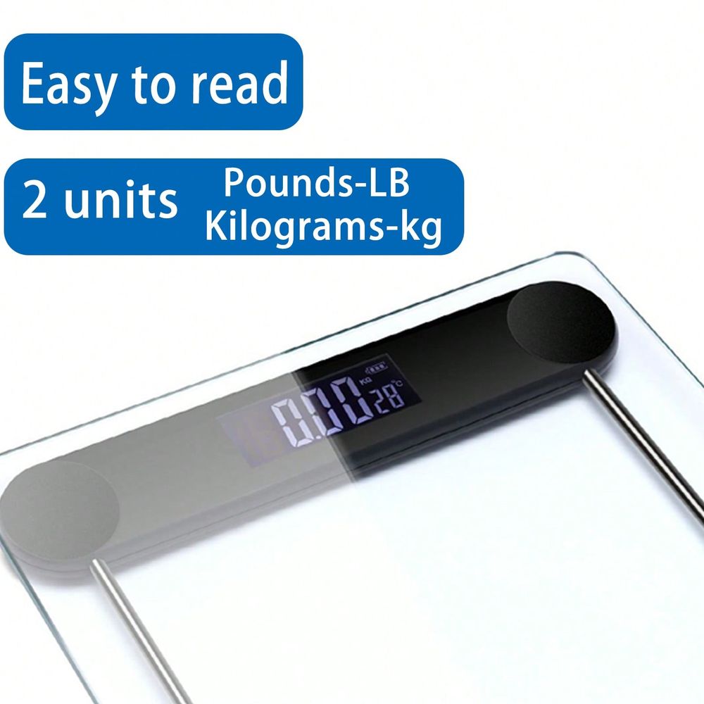 Multifunctional Smart Body Fat - Home Bathroom Glass ulasan dan harga