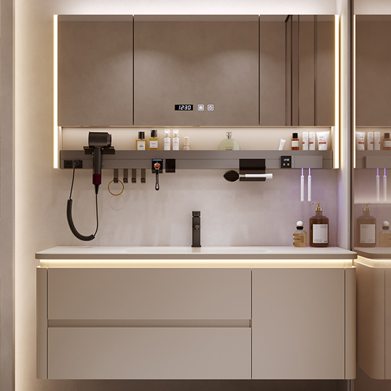Modern Simple Bathroom Cabinet - Home Bathroom Vanity Combo ulasan dan harga