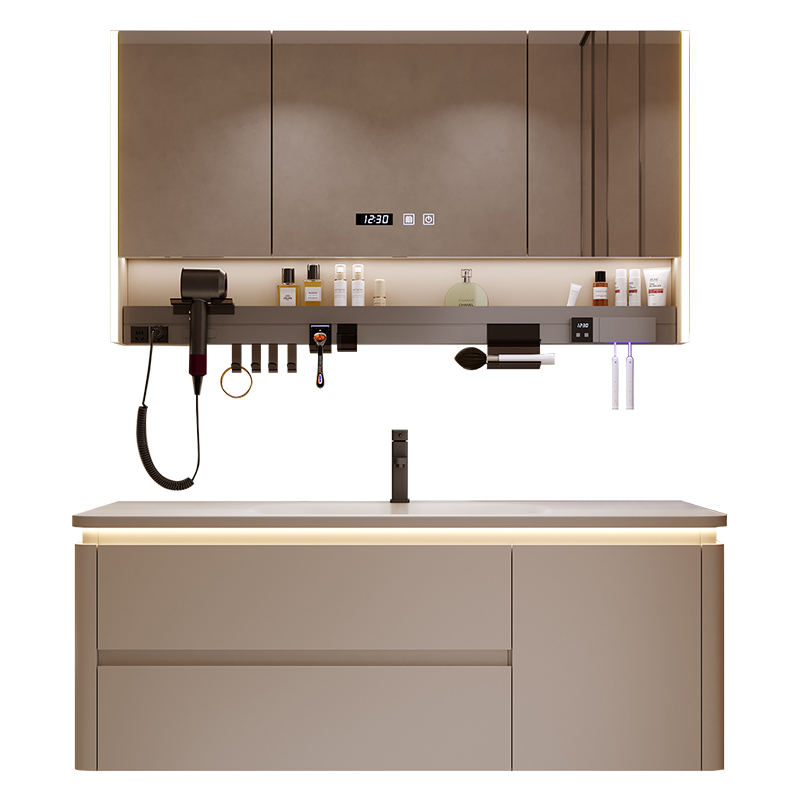 Modern Simple Bathroom Cabinet - Home Bathroom Vanity Combo ulasan dan harga