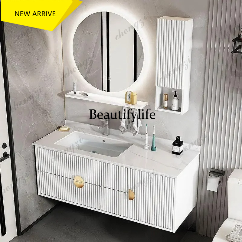 M178 Compact Bathroom Cabinet  - Home Bathroom Vanity Combo ulasan dan harga