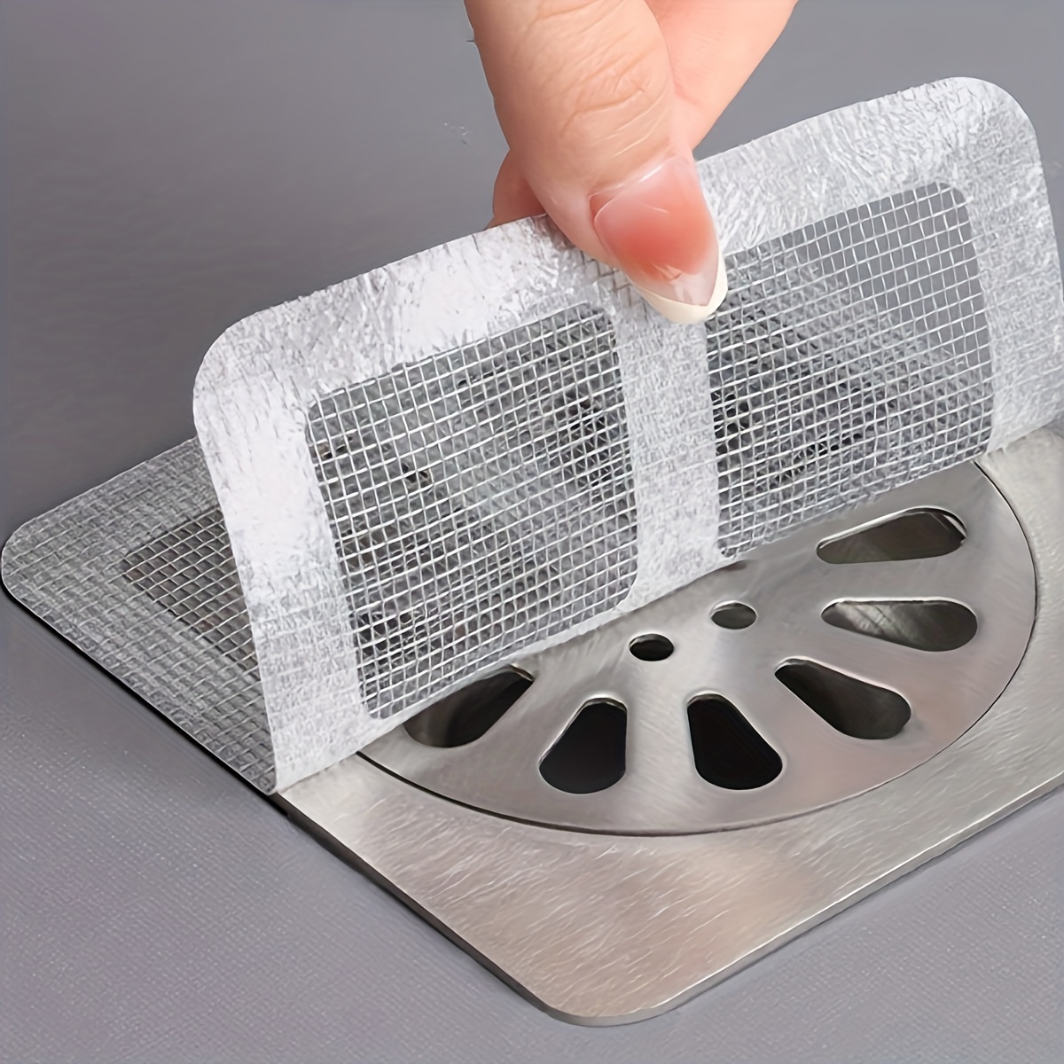 Disposable Floor Drain Sticker - Drain Hair Catcher ulasan dan harga