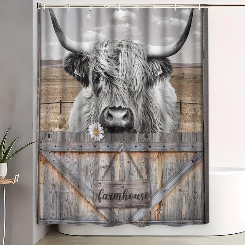 1/3/4Pcs Creative Scottish Hig - Home Bathroom With Two Toilets ulasan dan harga