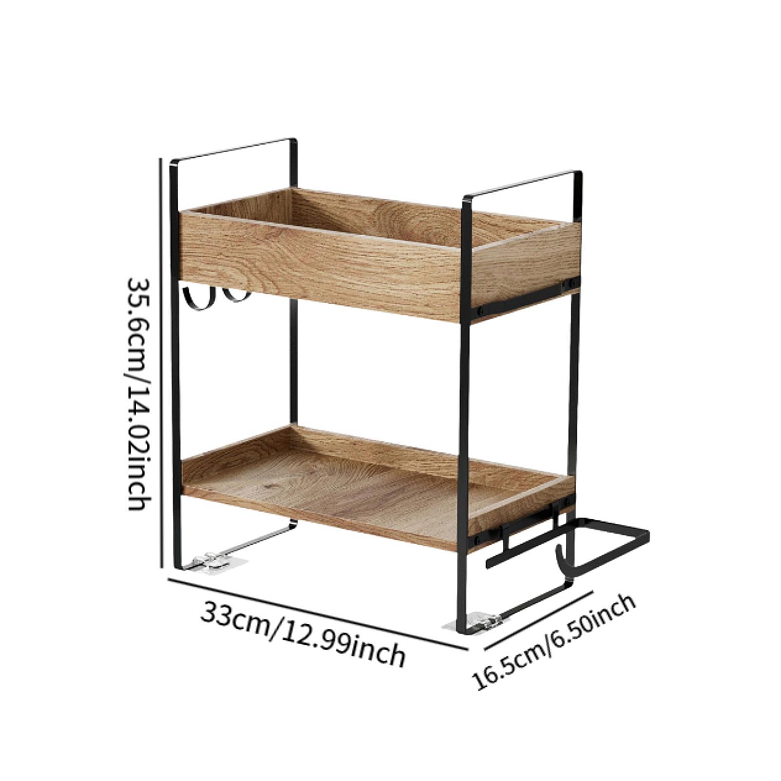 Iron Wood Two Layer Bathroom O - Home Bathroom With Two Toilets ulasan dan harga