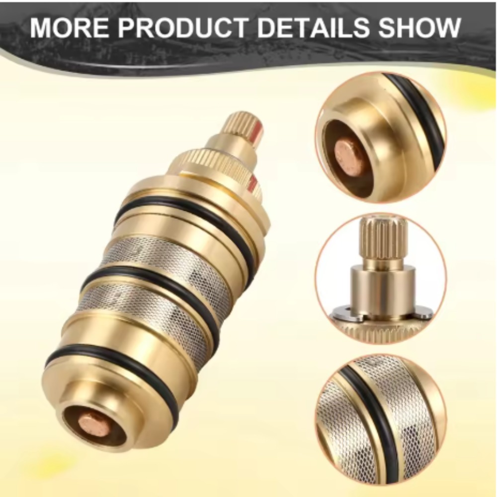 Brass Shower Thermostatic Cart - Home Bathroom Repair ulasan dan harga