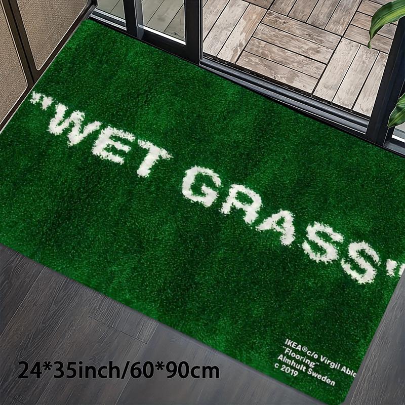 VIKAMA Light Luxury WET GRASS  - Home Bathroom Carpet ulasan dan harga
