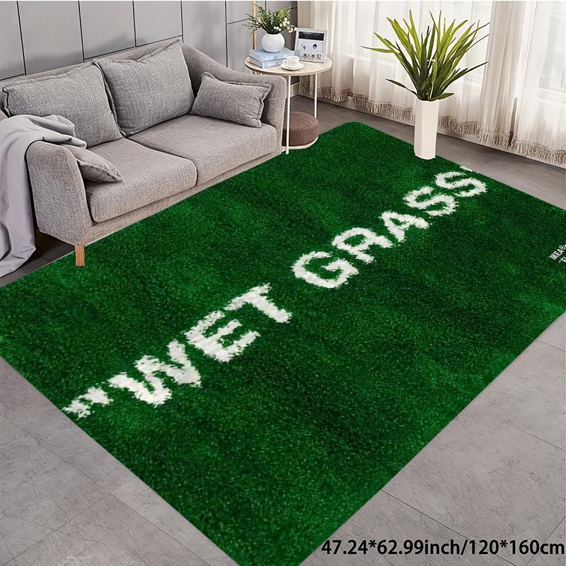 VIKAMA Light Luxury WET GRASS  - Home Bathroom Carpet ulasan dan harga