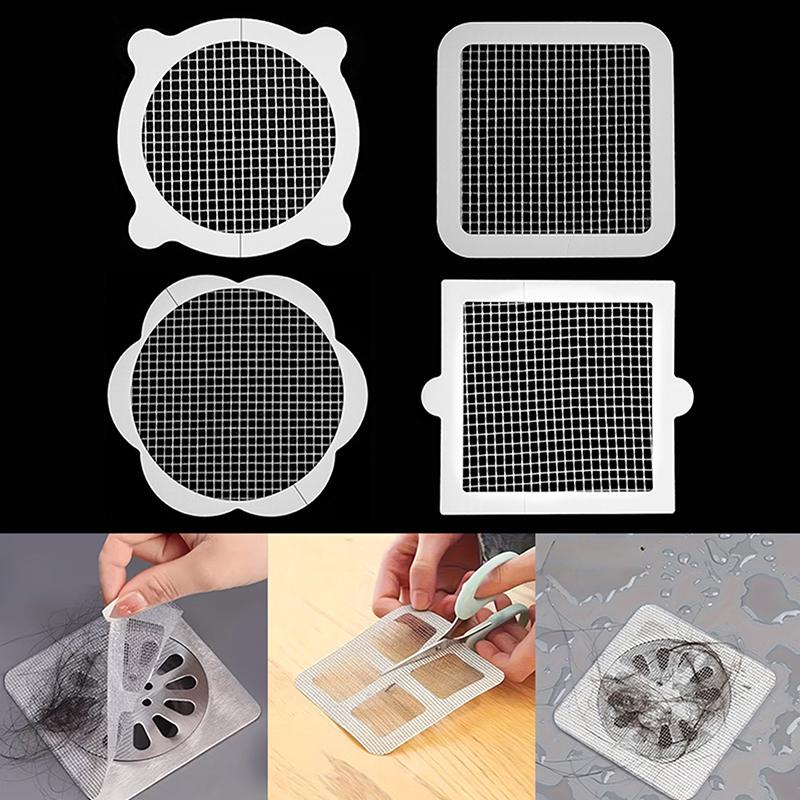 New 10/30Pcs Disposable Shower - Drain Hair Catcher ulasan dan harga