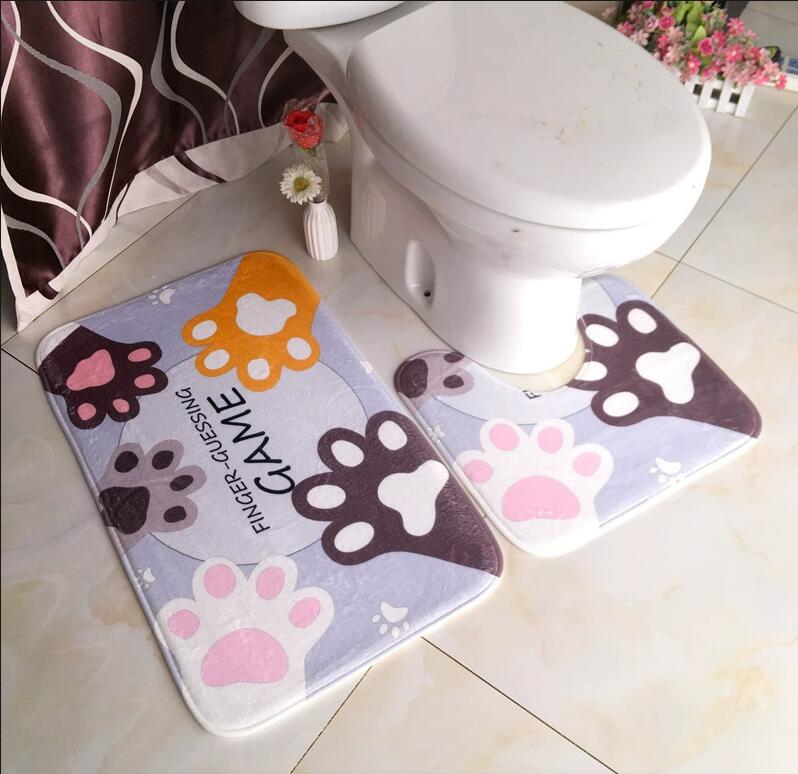 Home Carpet Bathroom Floor Mat - Home Bathroom With Two Toilets ulasan dan harga