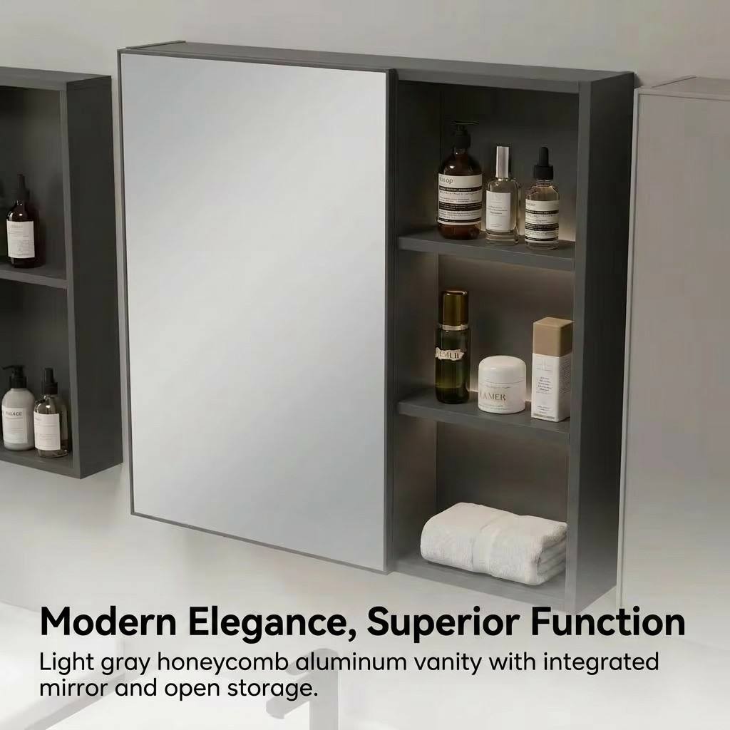 Bathroom CabinetModern Eco-Fri - Home Bathroom Vanity Combo ulasan dan harga