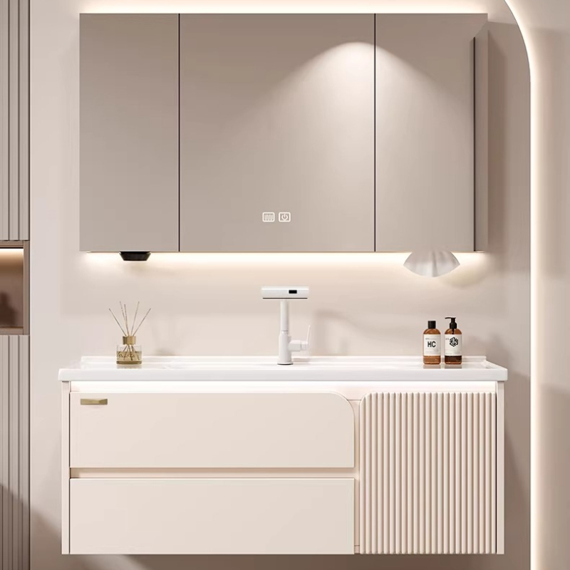 #Home Ceramic integrated basin - Home Bathroom Vanity Combo ulasan dan harga