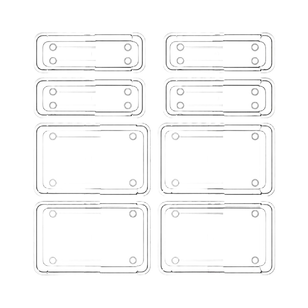 Clear Expandable Drawer Organi - Home Made Bathroom Vanity ulasan dan harga